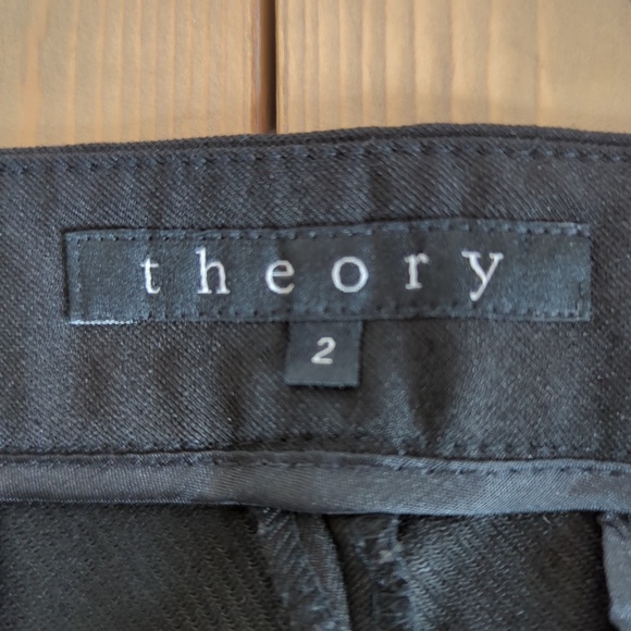 Theory Women’s Black Bootcut Dress Pants SZ 2 - Picture 2 of 13